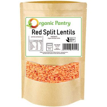 Organic Pantry Split Lentils