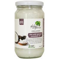 Global Organics Raw Cold Pressed Coconut Oil