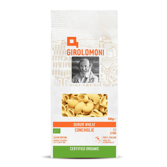 Girolomoni Organic Conchiglie Organic Pasta
