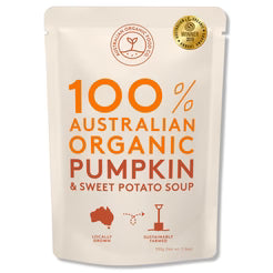 Australian Organic Food Co Pumpkin and Sweet Potato Organic Soup