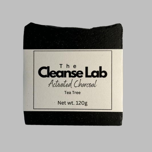 The Cleanse lab Activated Charcoal Tea Tree Soap Bar