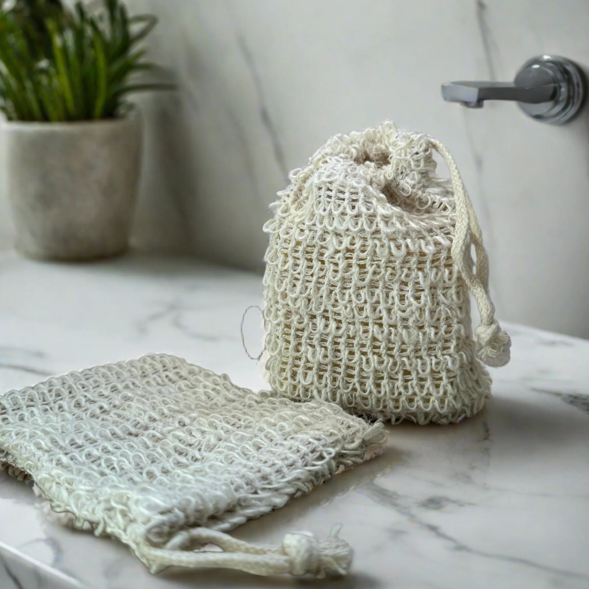 The Cleanse Lab Exfoliating Soap Bag Pouch
