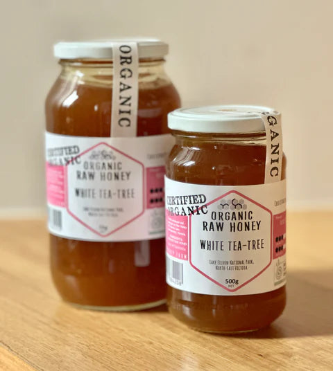 The Raw Honey Company - Raw White Tea Tree Honey 500g