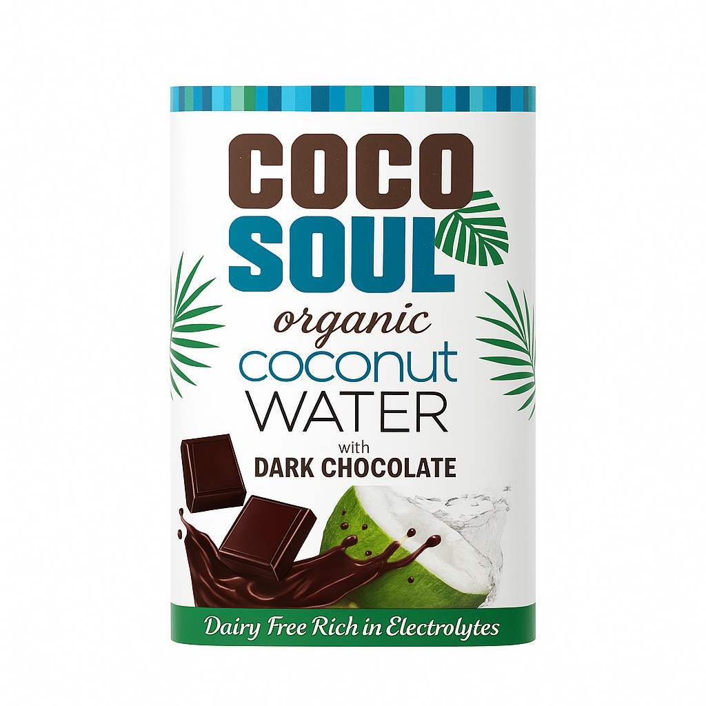 CocoSoul Dark Chocolate Coconut Water