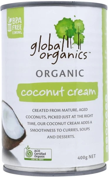 Global Organics Coconut Cream