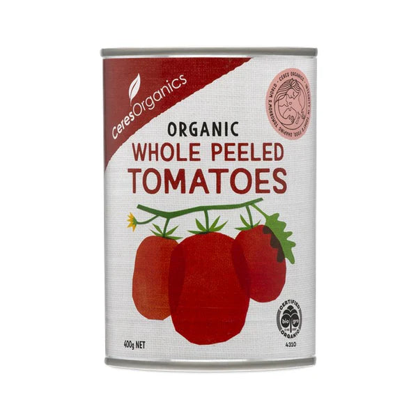 Ceres Organics Whole Peeled Tomatoes